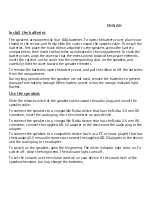 Preview for 3 page of Nokia MD-6 - Mini Speakers Portable User Manual