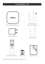Предварительный просмотр 3 страницы Nokia Media streamer Manual