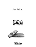 Nokia Mediamaster 120 C User Manual preview