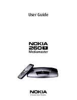 Nokia Mediamaster 260T User Manual preview