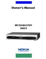 Nokia Mediamaster 9660S Owner'S Manual preview