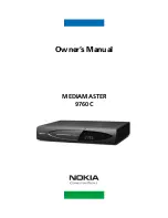 Nokia MEDIAMASTER 9760 C Owner'S Manual preview