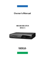 Nokia Mediamaster 9802 S Owner'S Manual preview