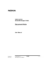 Предварительный просмотр 5 страницы Nokia MetroHopper User Manual