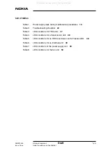 Preview for 7 page of Nokia MetroSite Maintenance Manual