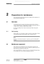 Preview for 13 page of Nokia MetroSite Maintenance Manual