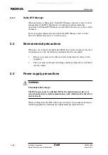 Preview for 14 page of Nokia MetroSite Maintenance Manual