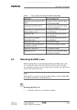 Preview for 15 page of Nokia MetroSite Maintenance Manual