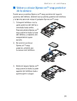 Предварительный просмотр 24 страницы Nokia Mirage 2605 (Spanish) Manual Del Usuario