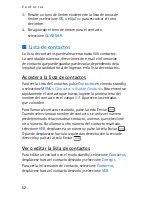 Предварительный просмотр 53 страницы Nokia Mirage 2605 (Spanish) Manual Del Usuario