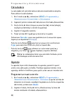 Предварительный просмотр 67 страницы Nokia Mirage 2605 (Spanish) Manual Del Usuario