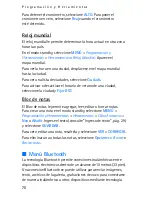 Предварительный просмотр 71 страницы Nokia Mirage 2605 (Spanish) Manual Del Usuario