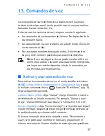Предварительный просмотр 88 страницы Nokia Mirage 2605 (Spanish) Manual Del Usuario