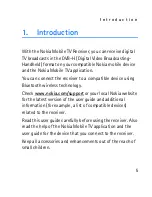 Preview for 5 page of Nokia Mobile TV Receiver User Manual