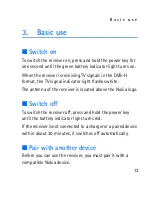 Preview for 13 page of Nokia Mobile TV Receiver User Manual
