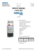 Nokia N 80 Service Manual предпросмотр