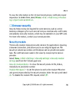 Preview for 88 page of Nokia N6060v User Manual