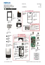 Предварительный просмотр 7 страницы Nokia N70 RM-84 Service Manual