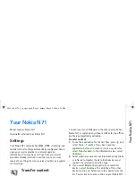 Preview for 10 page of Nokia N71 User Manual