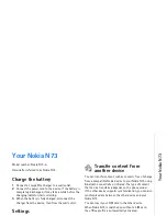 Предварительный просмотр 10 страницы Nokia N73-5 Service User Manual