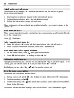 Preview for 44 page of Nokia N800 - Internet Tablet - OS 2007 User Manual