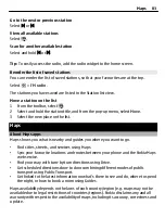 Preview for 83 page of Nokia N800 - Internet Tablet - OS 2007 User Manual