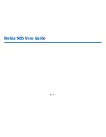 Nokia N85 User Manual preview