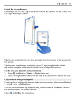 Предварительный просмотр 13 страницы Nokia N9 User Manual