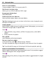 Preview for 62 page of Nokia N9 User Manual