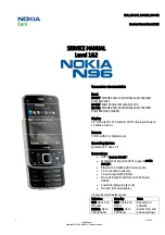 Nokia N96 Service Manual preview