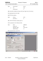 Preview for 91 page of Nokia NEM-4 Series Troubleshooting Instructions