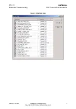 Preview for 7 page of Nokia NHL-10 Baseband Troubleshooting And Manual Tuning Manual