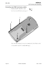 Preview for 20 page of Nokia NHL-2NA Series Disassembly Instructions Manual