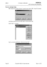 Preview for 24 page of Nokia NHM-1 Series Software Instructions