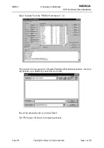 Preview for 36 page of Nokia NHM-1 Series Software Instructions