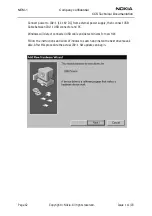 Preview for 42 page of Nokia NHM-1 Series Software Instructions