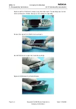 Предварительный просмотр 4 страницы Nokia NHM-10 Series Disassembly Instructions Manual