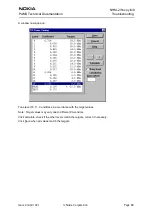 Preview for 83 page of Nokia NHM-2nx Series Troubleshooting Manual