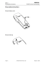 Предварительный просмотр 4 страницы Nokia NHM-3 Series Disassembly Instructions Manual