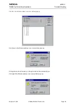 Предварительный просмотр 43 страницы Nokia NHM-3 Series Troubleshooting Manual