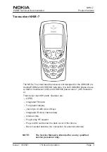 Предварительный просмотр 75 страницы Nokia NHM-7 series Service Manual