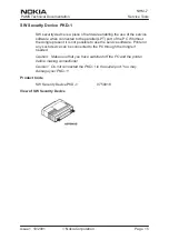 Предварительный просмотр 105 страницы Nokia NHM-7 series Service Manual