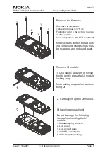 Предварительный просмотр 117 страницы Nokia NHM-7 series Service Manual