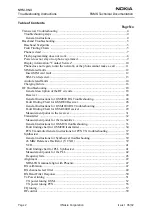 Preview for 2 page of Nokia NHM-8NX Series Troubleshooting Instructions