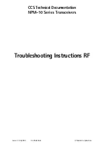 Nokia NPM-10 Series Troubleshooting Instructions предпросмотр