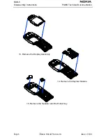 Предварительный просмотр 6 страницы Nokia NSB-5 Series Disassembly Instructions Manual