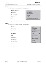 Предварительный просмотр 122 страницы Nokia NSB-7 Series Service Manual