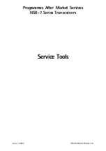 Предварительный просмотр 219 страницы Nokia NSB-7 Series Service Manual