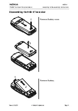 Preview for 3 page of Nokia NSB-8 Assembly & Disassembly Instructions