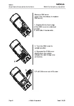 Preview for 8 page of Nokia NSB-8 Assembly & Disassembly Instructions